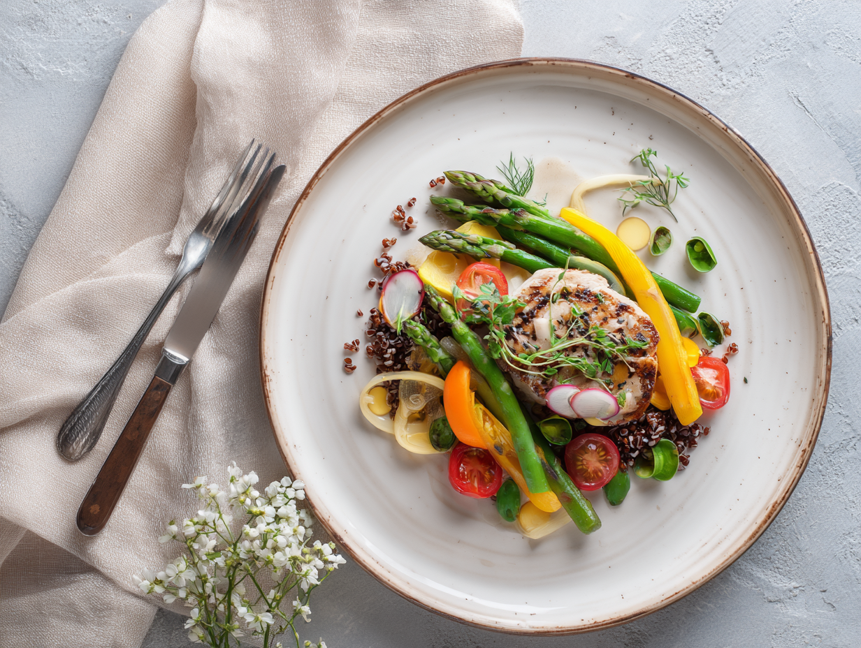 Команда nelmador працює над створенням планів харчування в затишному офісі з натуральними матеріалами